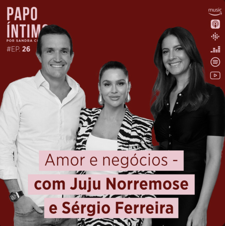 Papo Íntimo #26 - Amor e negócios - com Juju Norremose e Sérgio Ferreira